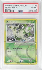 V1864: 2009: Arceus: AR2: Arceus: Platinum: PSA: 6: EX-MT: 102261093